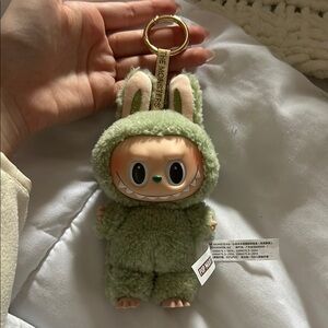 The Monsters Labubu Green Grape Keychain